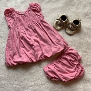 Burt’s Bees Bubble Hem Dress